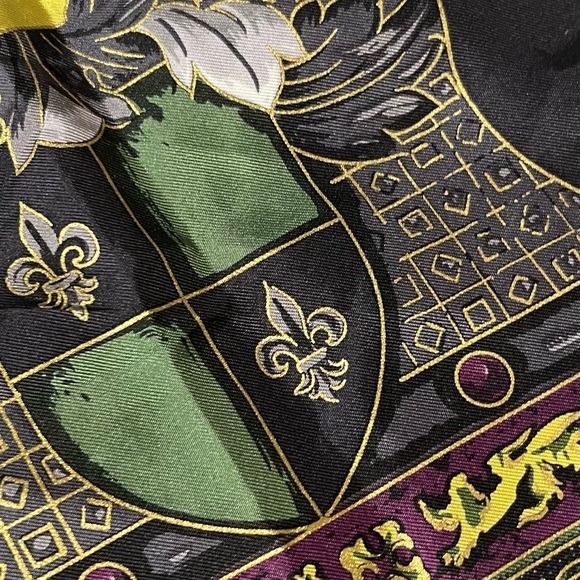 Rare Vintage Worth Silk Don Quichotte Scarf - Picture 8 of 12